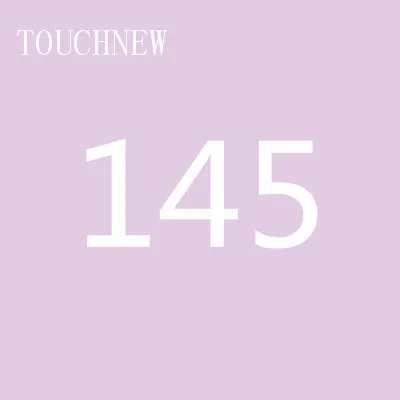 145 TOUCHNEW, 168 цветов, одиночные художественные маркеры, кисть, эскиз, на спиртовой основе, маркеры, двойная головка, манга, ручки для рисования, товары для рукоделия - Цвет: 145