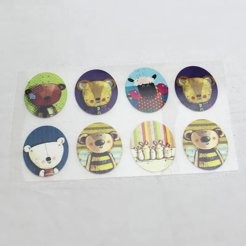 8 шт пива мультфильм офсетный пресс железо на патчи для одежды офсетная передача