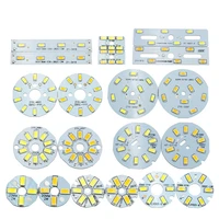 5pcslot smd5730 led chip 2w 3w 5w 240 280ma constant current input smd 5730 light bead board aluminum lamp plate for led bulb