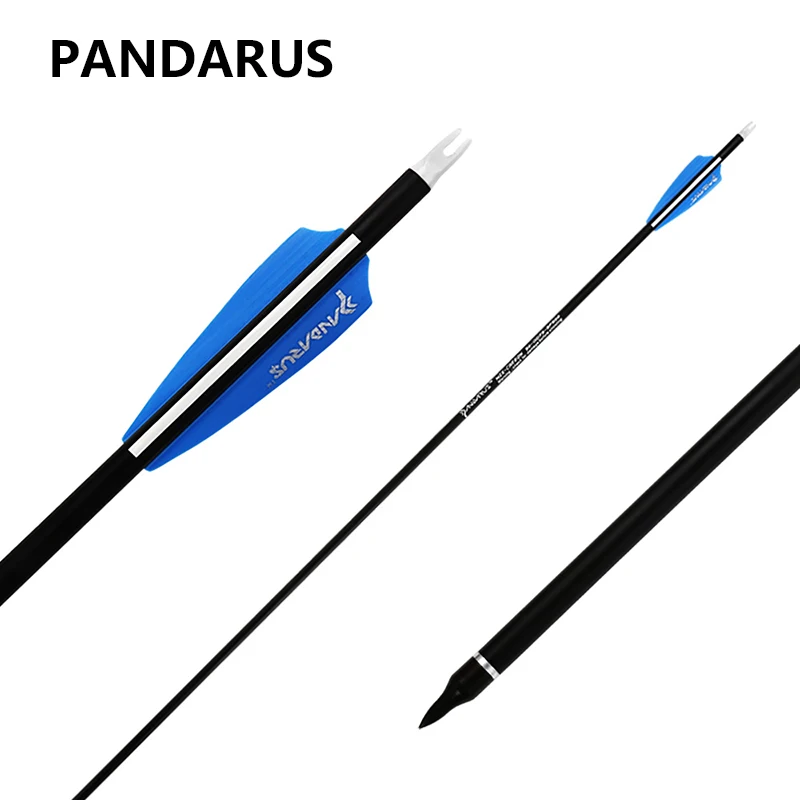 PANDARUS стрел и для стрельбы из лука под открытым 28/30/32 дюймов позвоночника 500
