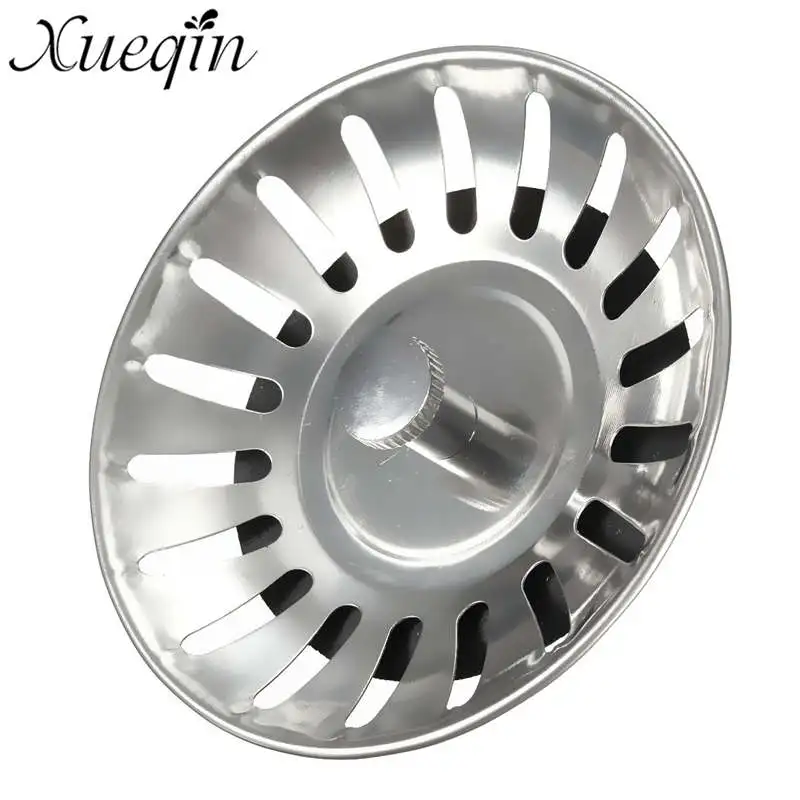 Xueqin 1 шт., фильтр для кухонной раковины, напольная крышка, раковина из нержавеющей стали, пробка фильтра для слива, фильтр, корзина, инструмент