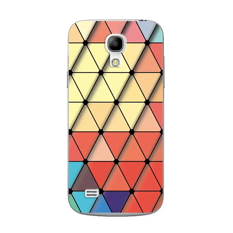 W46 Мягкая Силиконовая обложка чехол для samsung Galaxy S4 Mini/S4Mini GT-I9190 i9195 i9192 картина TPU с рисунком Сердце чехол в виде ракушки 4,3 дюймов - Цвет: W46