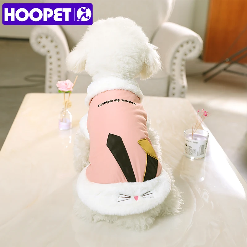 Одежда для собак и кошек HOOPET, теплый костюм чихуахуа, осенне-зимнее пальто для щенков, собак, одежда для домашних животных