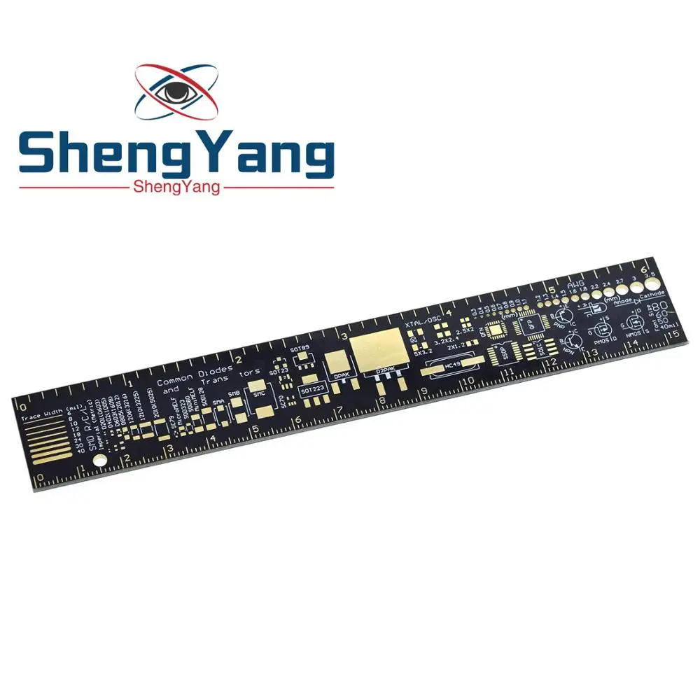 Линейка ShengYang PCB для электронных инженеров производителей Geeks фанатов Arduino