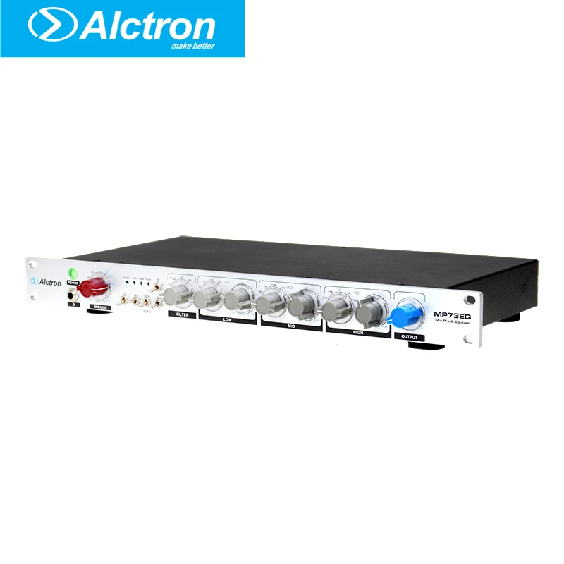 Alctron MP73EQ высокого класса микрофон/инструмент предусилитель и эквалайзер pro MIC/line