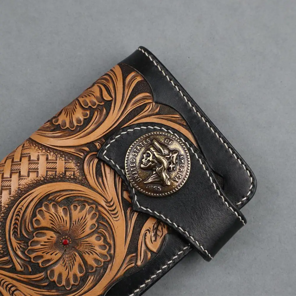 Фурнитура для кожевенного ремесла сделай сам цинковая головка черепа монета