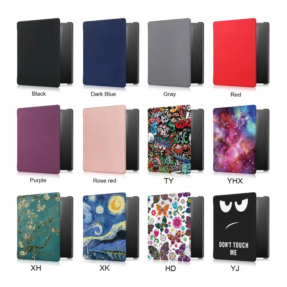 

For Amazon Kindle Oasis 7.0" 2019 Case Folio PU Leather Sleep Smart Cover For Kindle Oasis 2019 7.0 e-Reader Case