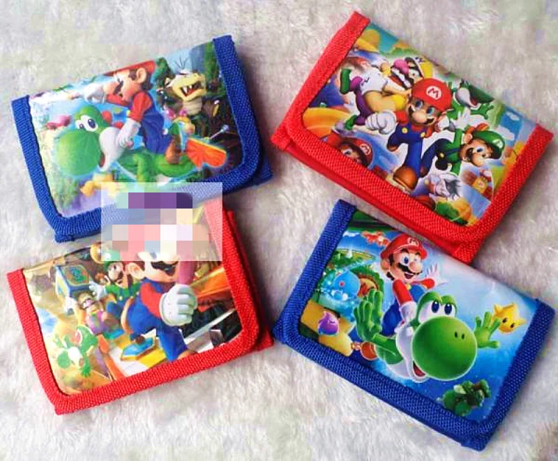 1 шт. 11*8*18 см сумка для денег Super Mario мини портмоне кошелек Рождественская
