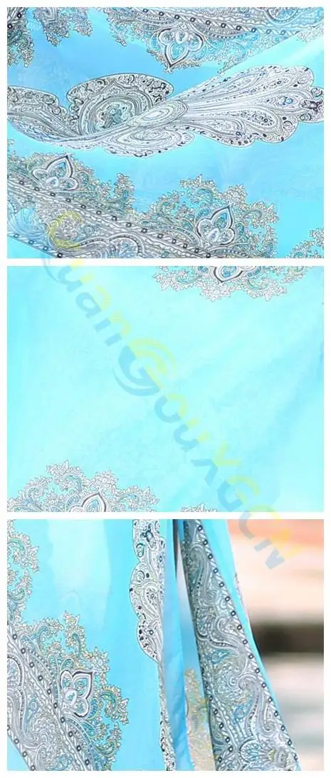 

UV Women Sexy multifunction Summer Bikini Chiffon Wrap Floral Print Dress shawl Beach lady Bikini Swimwear Cover Up Scarf cloths