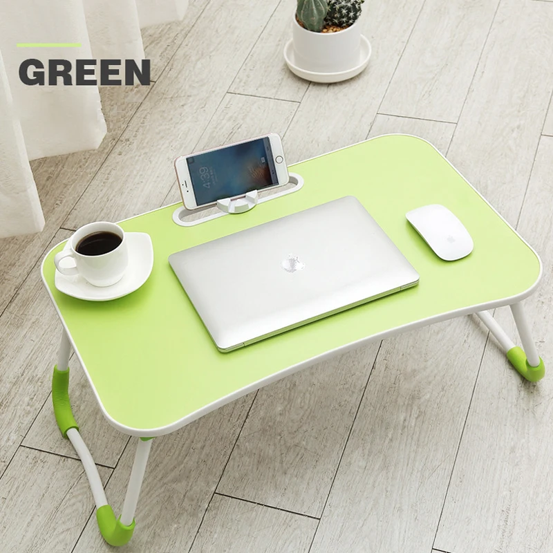 Portable Mobile Laptop Standing Desk For Bed Sofa Folding Table Notebook Lazy Multi-function study desk | Мебель