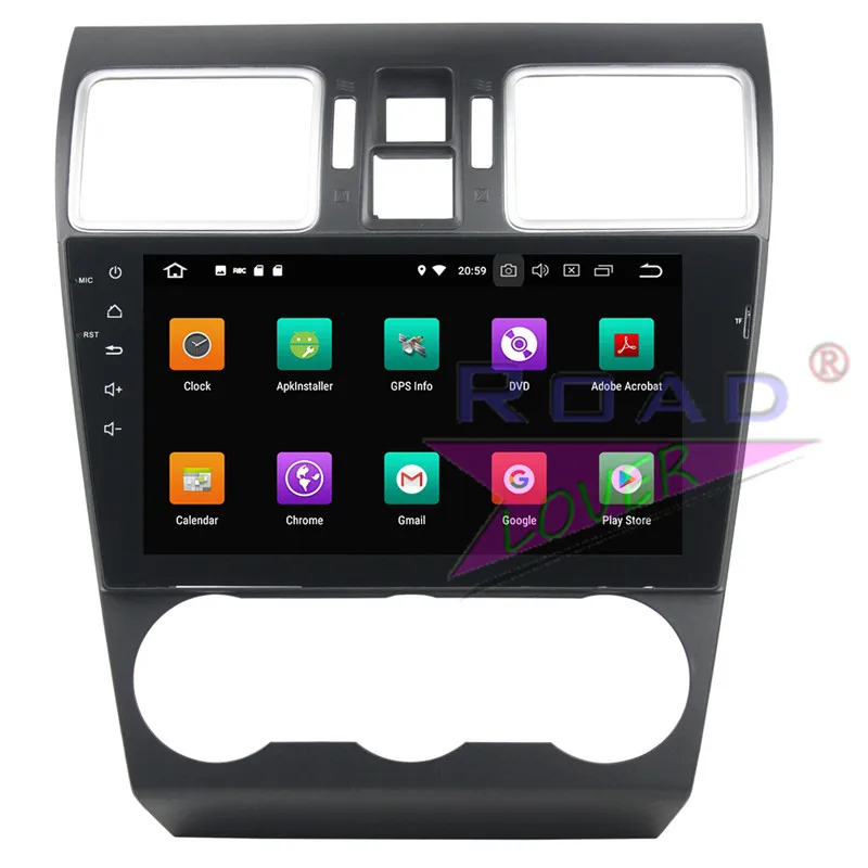 Roadlover 9 &quotAndroid 0 автомобильный мультимедийный плеер для Subaru Forester WRX 2016-2017 Стерео GPS