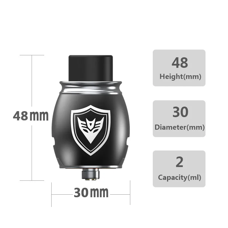 Оригинальный Jomotech IRONFOX RDA танк распылителя 0.15ohm катушки сопротивление