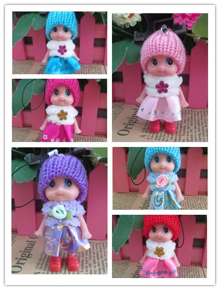 5 шт. новые детские игрушки мягкие интерактивные куклы игрушечная мини кукла для