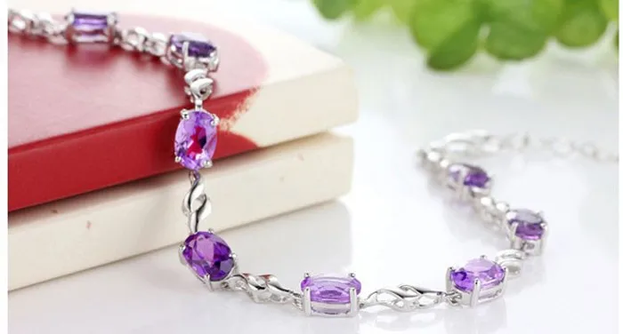 YINHED Новый трендовый свадебный браслет ювелирные изделия Настоящее серебро 925