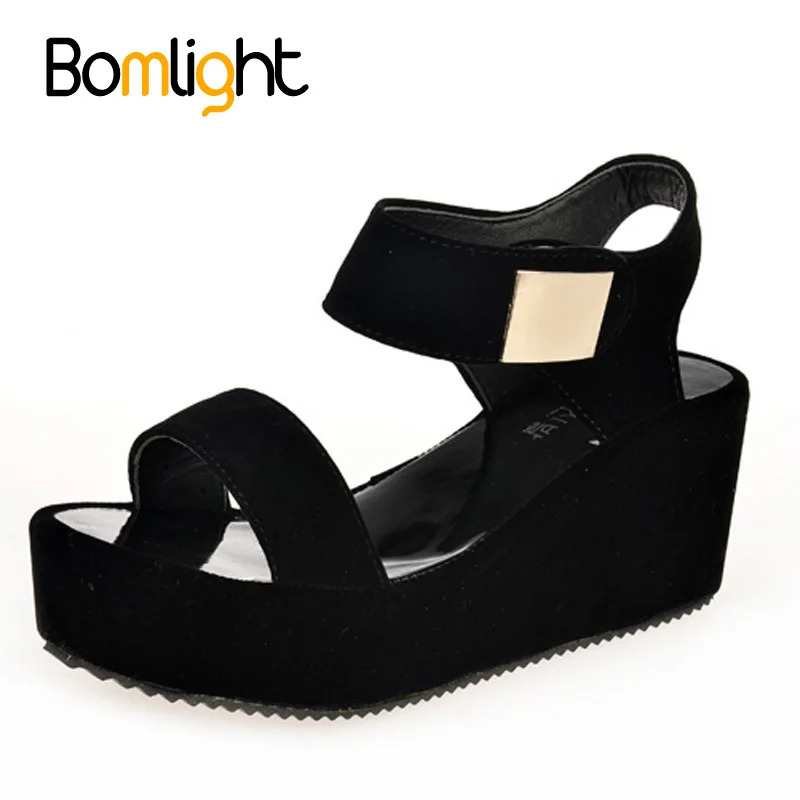Женские сандалии Bomlight на танкетке платформе лето 2018|women sandal shoes|sandal shoessandal woman shoes |