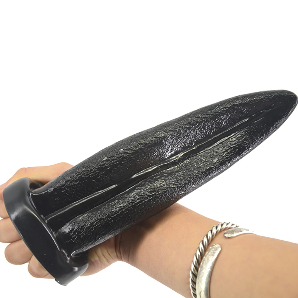 Игрушки-фаллоимитаторы с язычком для женщин и начинающих Анальная пробка