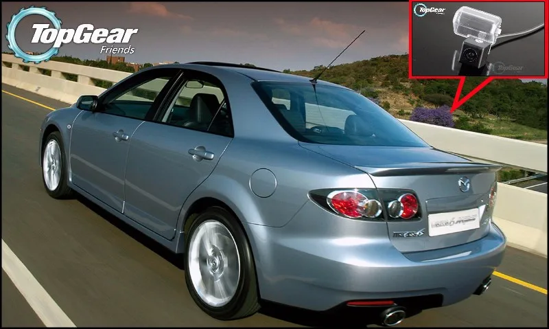 Автомобильная камера для Mazda 6 M6, мазда 6 Atenza 2002~ 2008, высокая камера заднего вида для PAL или NTSC/CCD+ RCA