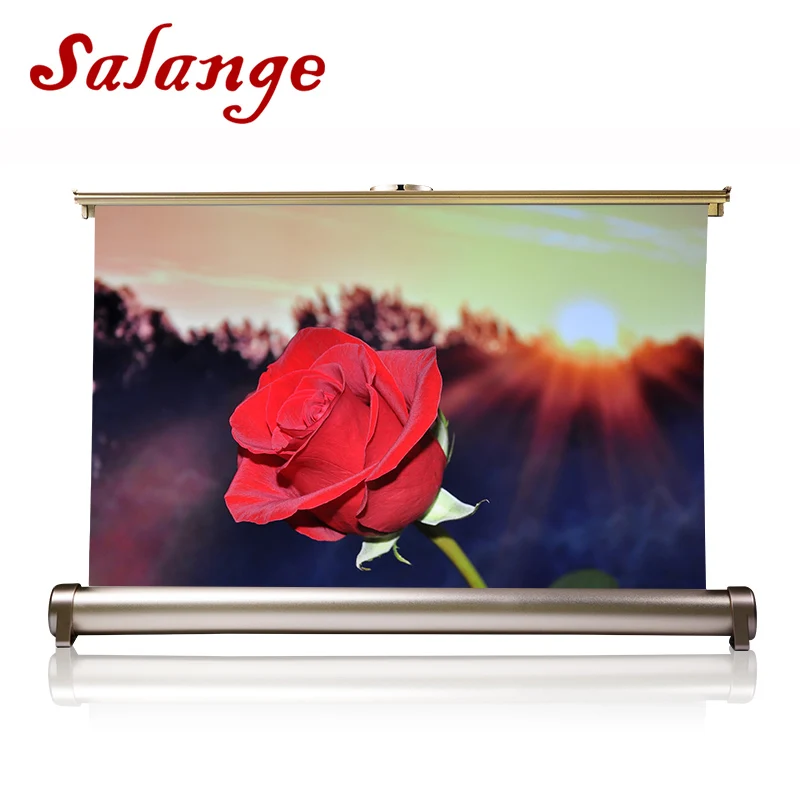 Экран для проектора Salange 20 дюймов 16:9 Рабочий стол экран портативный фронтальный