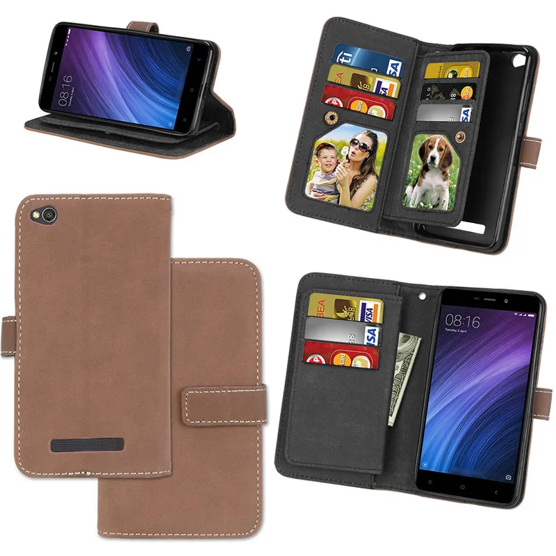 Для Coque Xiaomi redmi 6A 6 чехол Роскошный Матовый кожаный бумажник подставка флип-чехлы для телефонов на Xiaomi redmi 6A 6 A чехол Капа