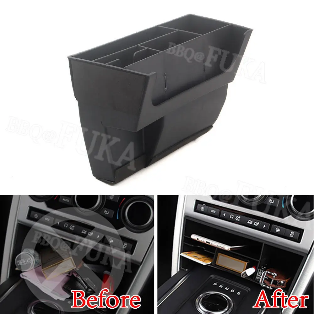 

Central Console Multifunction Storage Box Fit For Land Rover Discovery Sport 2015 2016 2017 2018 Accessories Car Styling