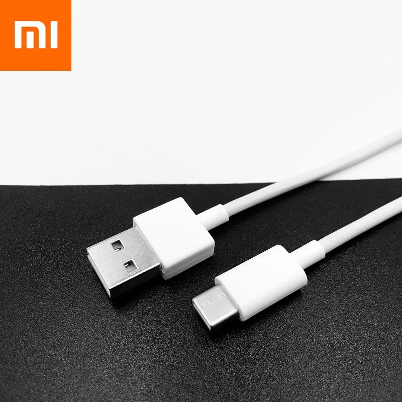 Original Xiaomi 2A Charger Cable USB type C 100cm Power Cable for Mi 6 8 SE Mix 2s mix 2 max 2 mi4c mi 5 5s