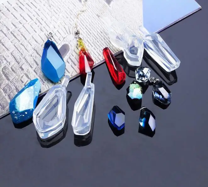 4 шт. силиконовая форма для сережек кабошонов эпоксидной смолы|Инструменты и