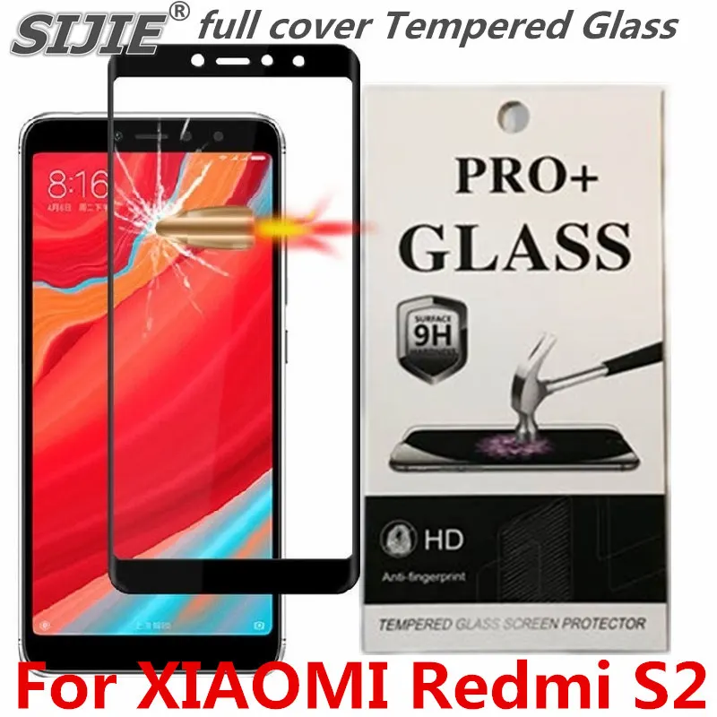 Закаленное стекло с полным покрытием для XIAOMI REDMI S2 S 2 redmiS2 защитный дисплей 9H на