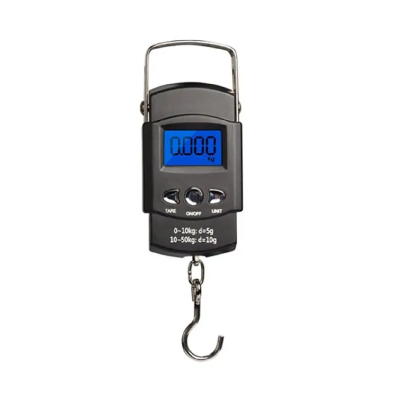 

50kg Electronic Balance Hand Scales Mini Pocket Digital Travel Scale Precision Steelyard Scales For Fishing