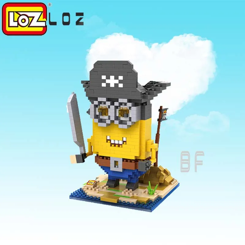 LOZ Hero серия DIY фигурки строительные блоки Dimond экшн-модель подарок на день рождения игрушки для детей мальчиков 9607