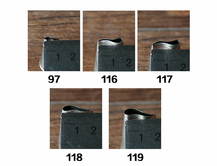 Кондитерский наконечник в виде лепестков для украшения торта глазировки 97 118