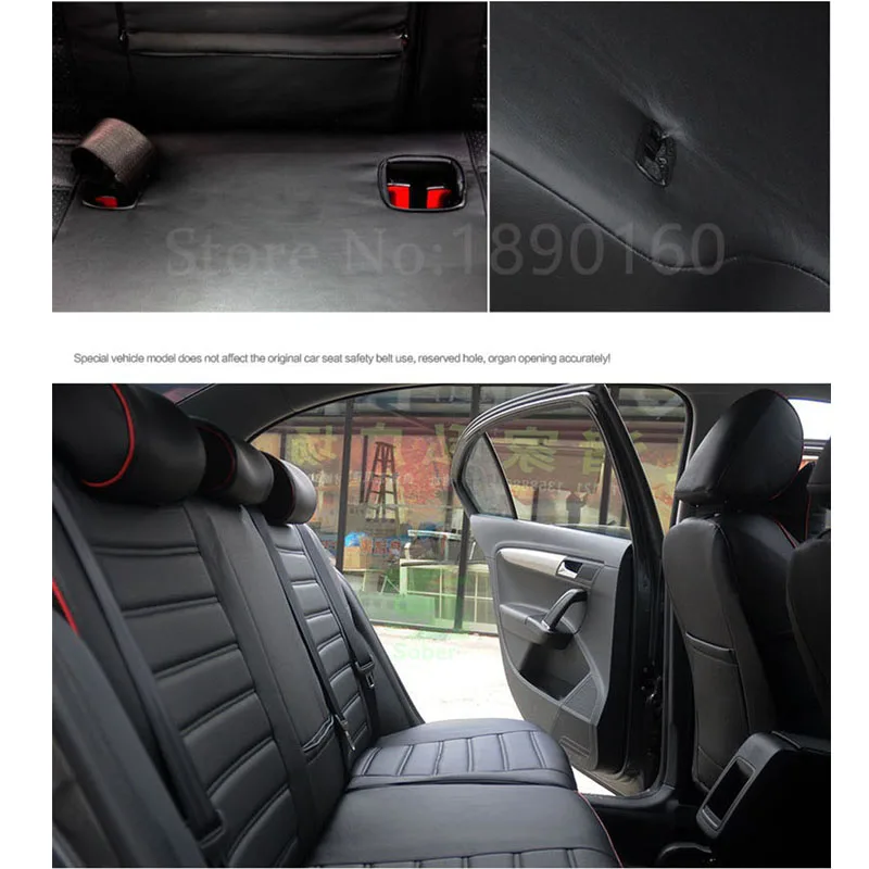 

Wenbinge custom Leather car seat cover For isuzu D-MUX mu x seat same structure interior car stickers car- styling