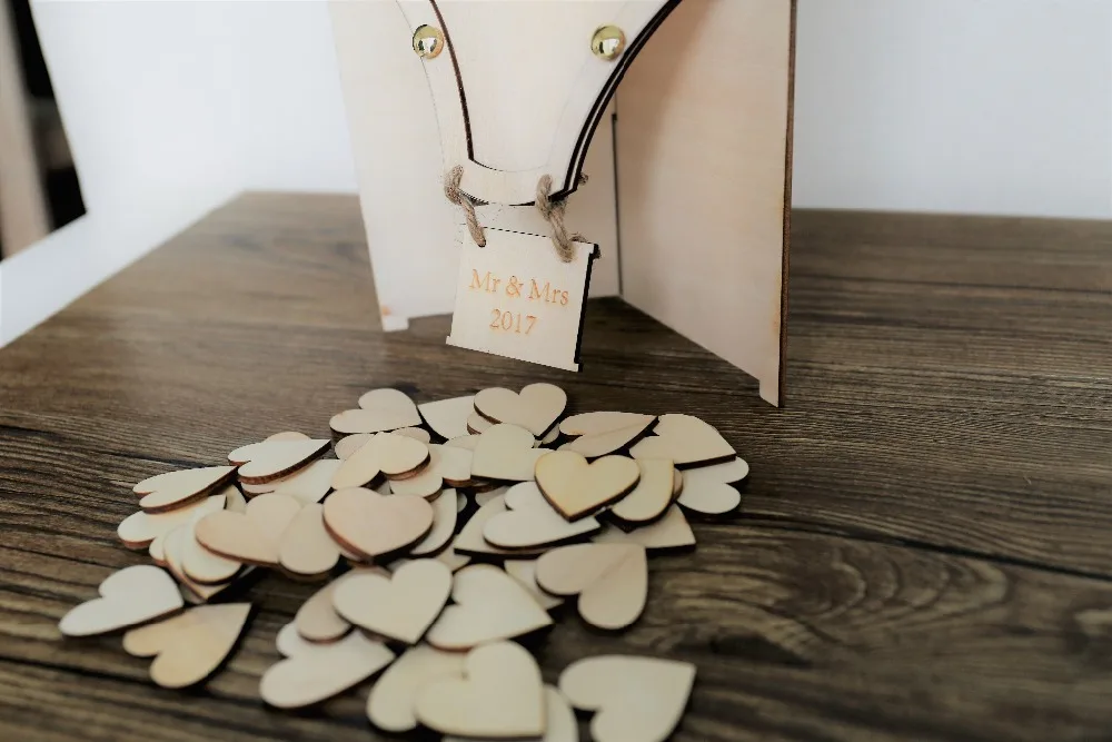 Воздушный шар Свадебная коробка с подвеской/Свадебная подвеской гостевая