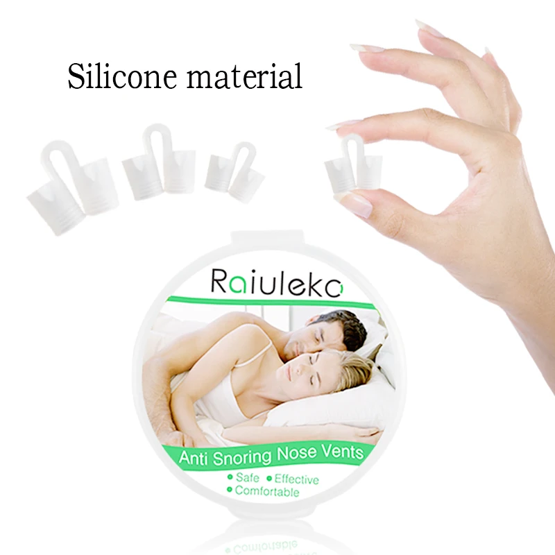 Купите 5 подарков 1 = 19 шт. многоразовый мягкий зажим для носа с защитой от храпа