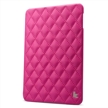 Jisoncase Чехол s для Apple iPad mini 4 Mircrofiber флип чехол для iPad mini 4 чехол с магнитом Kickatnd функция Алмазный Узор - Цвет: Rose Red