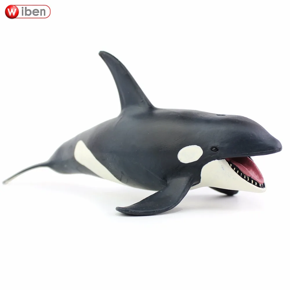Wiben Sea Life Killer Whale модель животного фигурки героев и игрушек обучающие развивающие