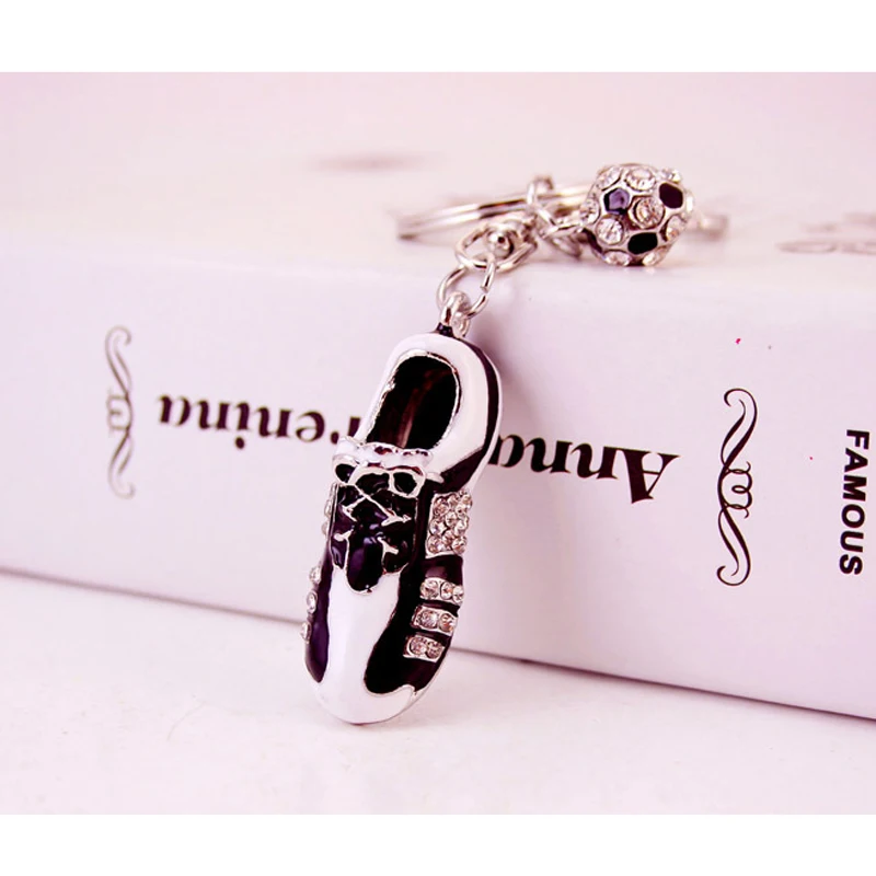 Pro acme Креатив спортивные Футбол Ботинки футбола горный хрусталь брелки для Для