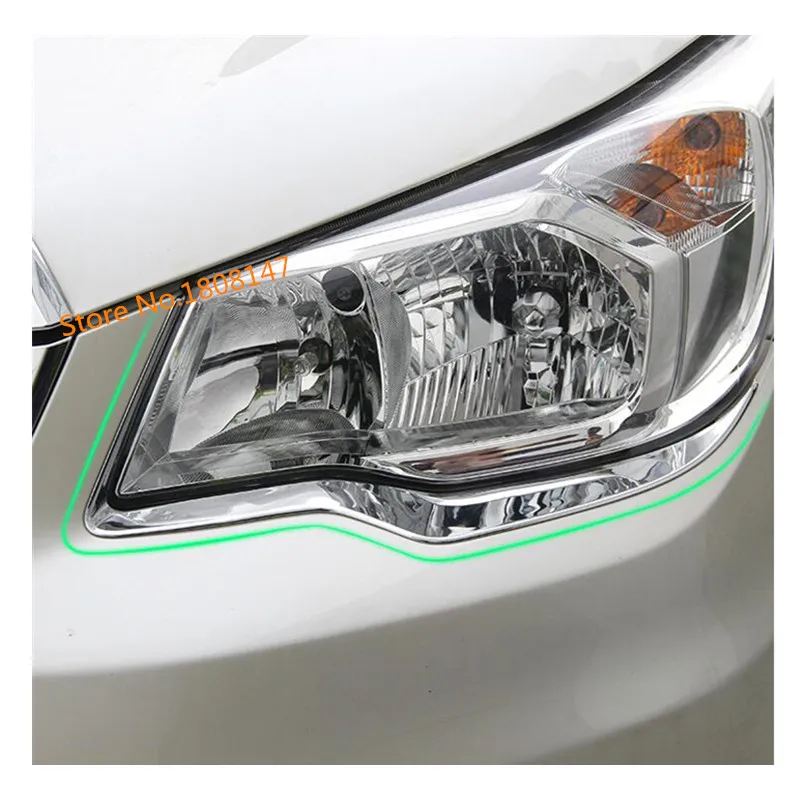 Для Subaru Forester 2013 2014 2015 2016 2017 автомобильное покрытие ABS хромированные