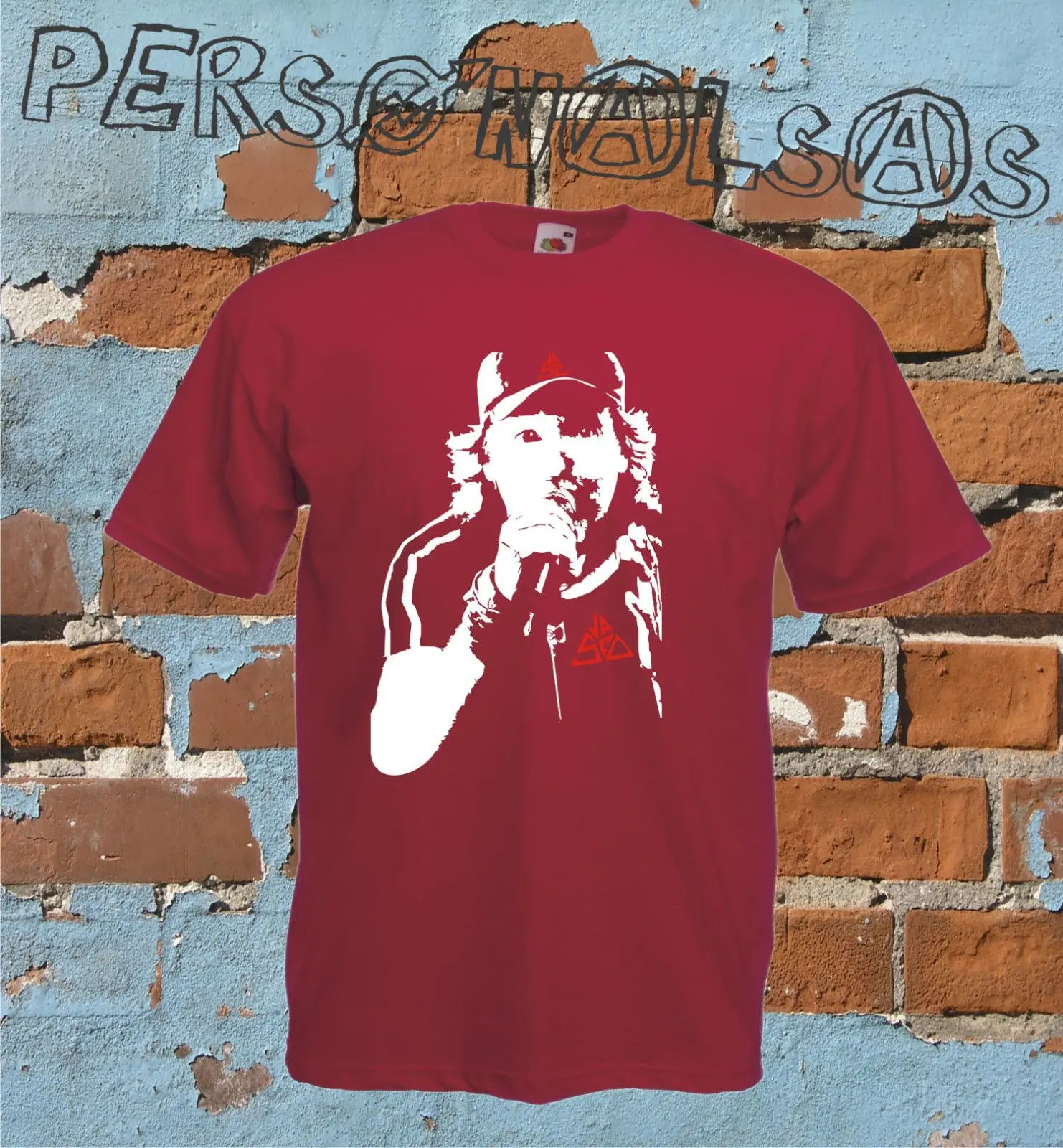 T-SHIRT VASCO ROSSI BLASCO music rock liga pausini italian style T1603 Cartoon t shirt men Unisex New Fashion tshirt Loose | Мужская