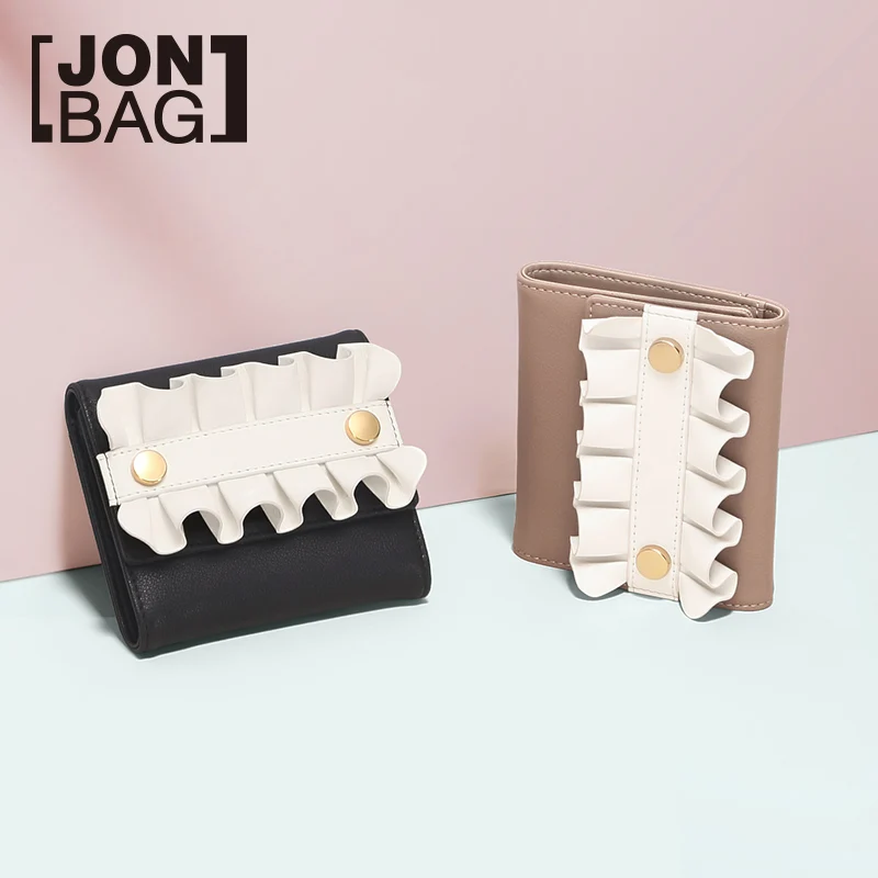 JONBAG Ladies cowhide small purse ladies 2020 new fashion all-in-one cute zero clutch simplicity | Багаж и сумки