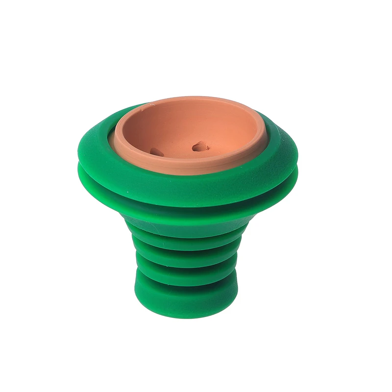 Для дого Новое поступление 6 отверстий силиконовые с глиной кальян чаша для