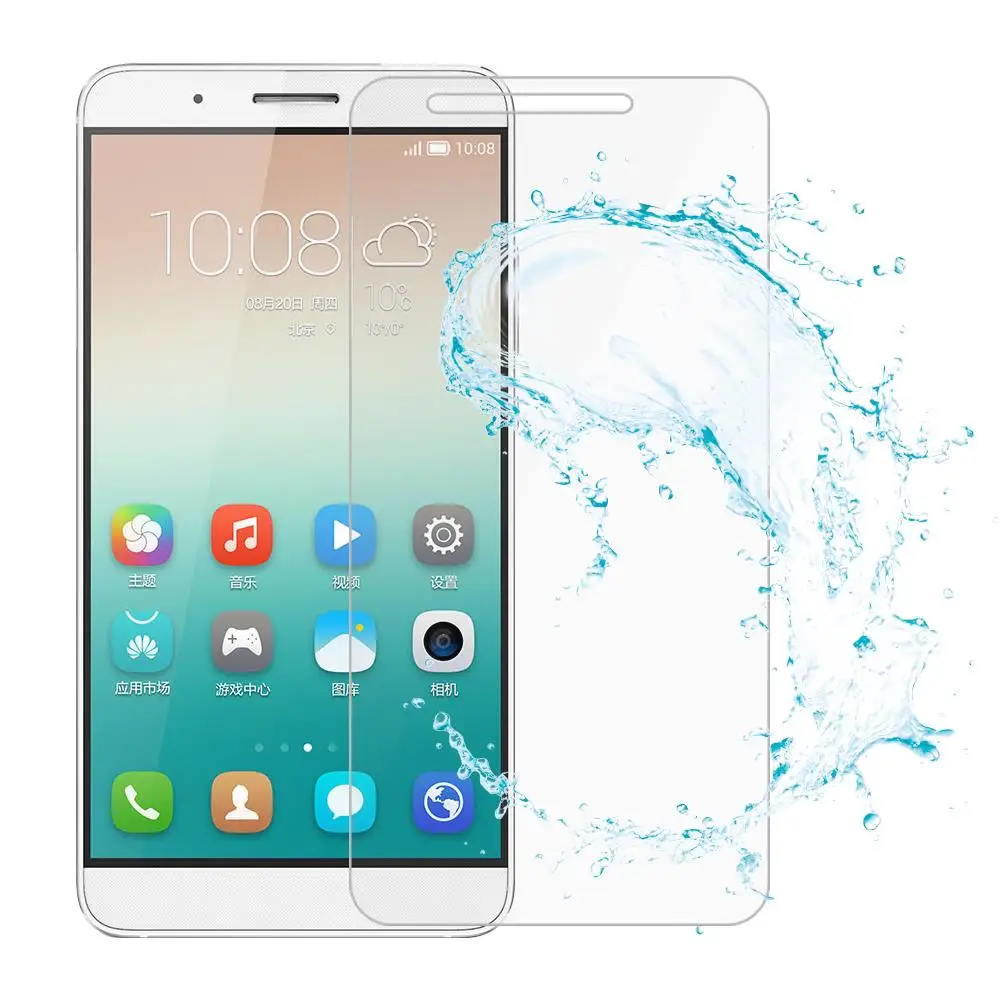 2 шт Закаленное стекло протектор экрана для huawei Ascend P8 P9 Lite G9mini honor 3 4 c 4x6 6plus 7 i