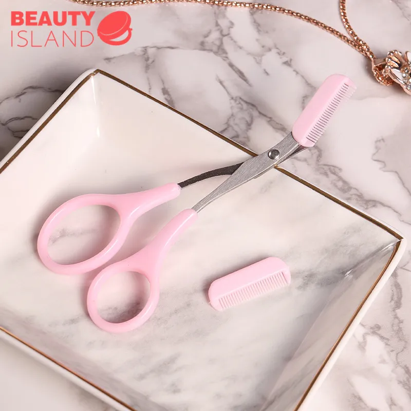 Набор косметических инструментов для бровей 4 в 1 триммер бритья карандаш