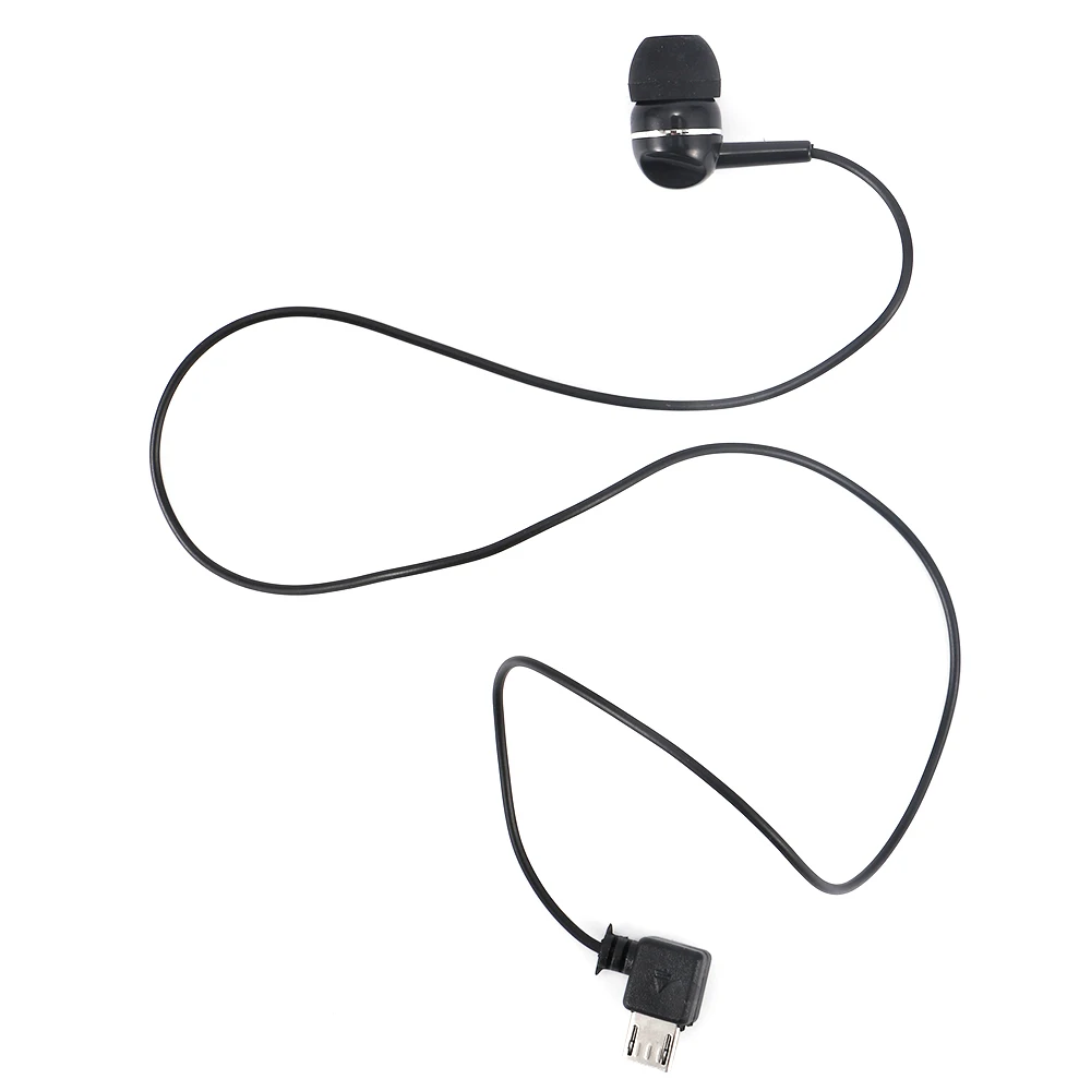 Отличное качество универсальный односторонний моно провод микро USB 5 контактов порт стерео гарнитура в ухо Bluetooth вспомогательные наушники