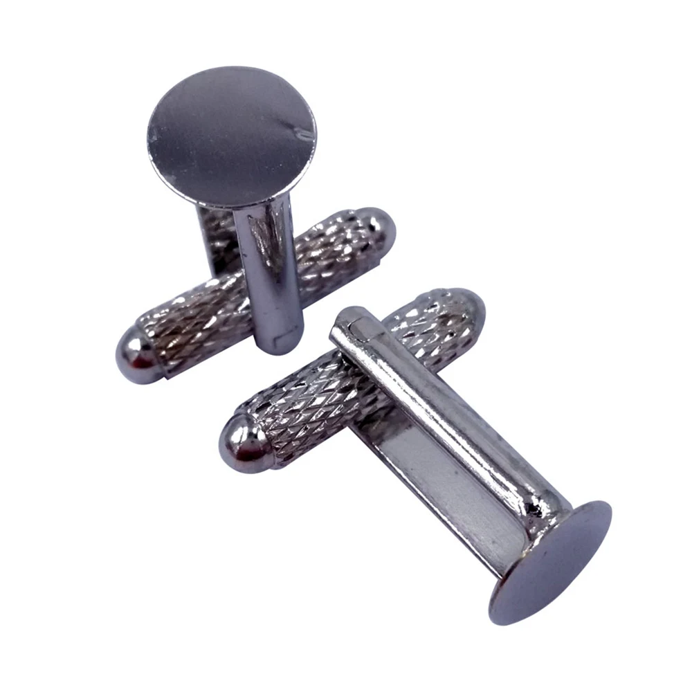 Оптовая продажа Безель пустые запонки лоток французские с 6 мм 8 10 12 Круглые