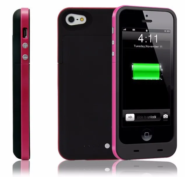 Для iphone 5 чехол для аккумулятора 2500 мАч ультра тонкий запасной чехол для зарядного устройства для iphone 5 Чехол для аккумулятора 5S 5C SE умный чехол для зарядного устройства