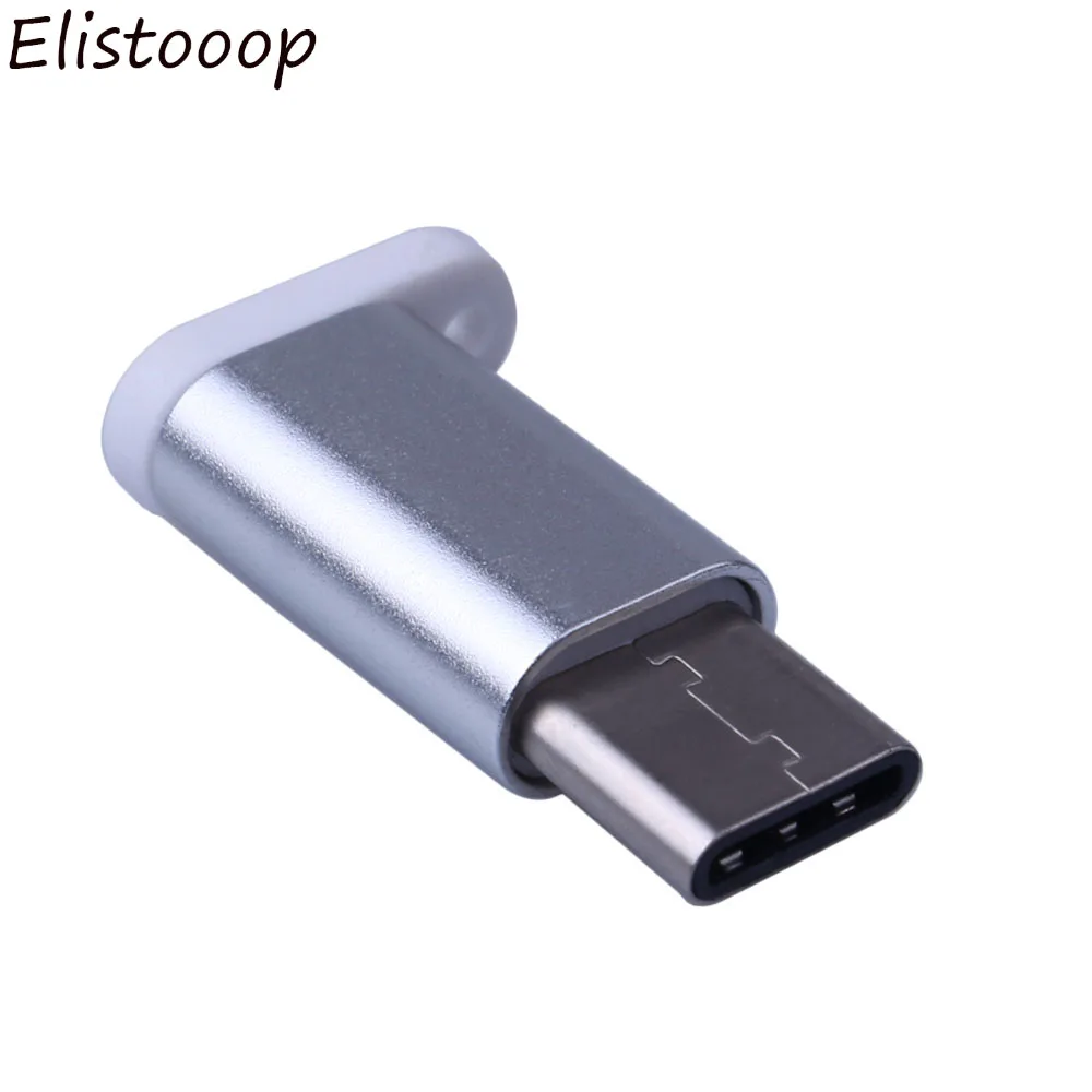 Elistooop USB Type C адаптер OTG Micro Гнездо штекер конвертер для Samsung Note 8/S8 LG G5 G6 Nexus 5X