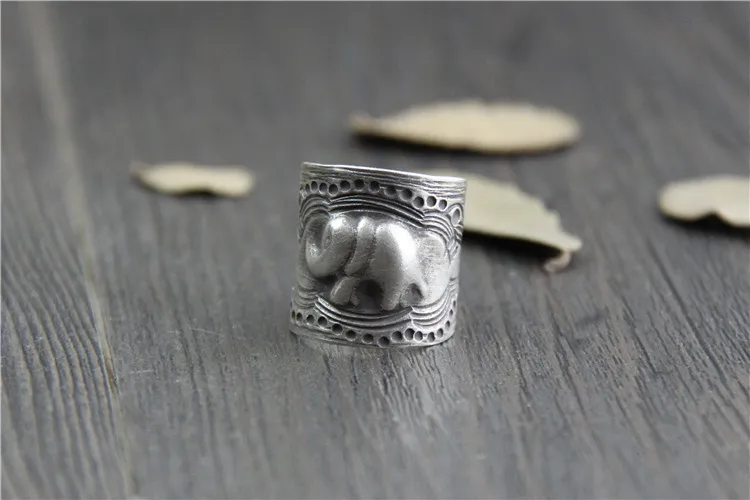 Оптовая Таиланд Чиангмай серебра ручной работы серебряный малого кольца чтобы