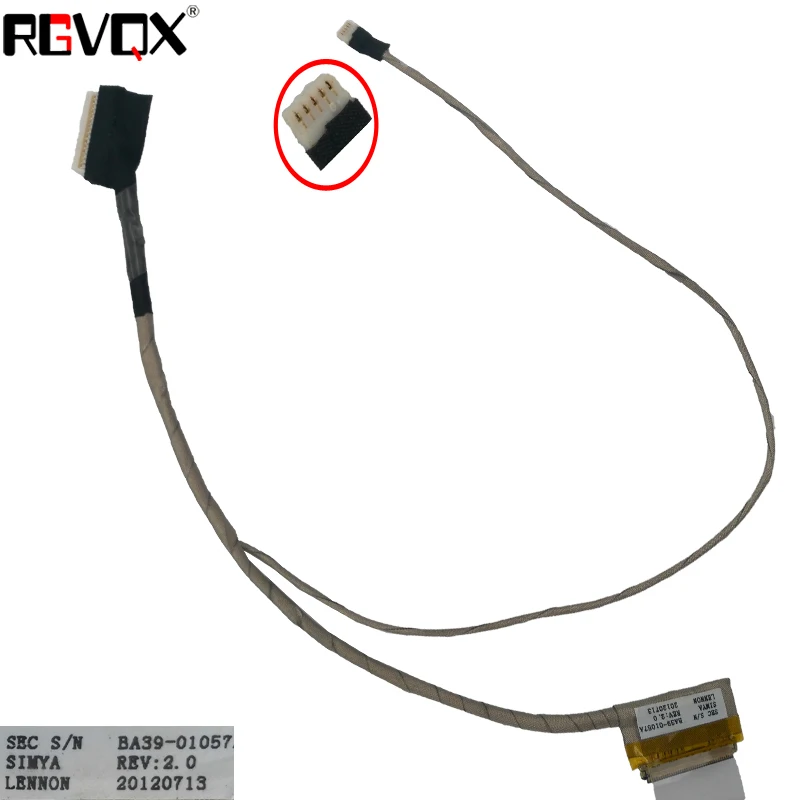Новый оригинальный ЖК дисплей СВЕТОДИОДНЫЙ Видео Flex кабель для SAMSUNG NC110 NC108 PN:BA39