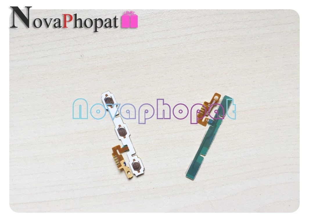 Novaphopat 10 шт./лот для Alcatel Pixi 4 Vibe OT4034 4034 4034A 4034D кнопка включения/выключения громкости