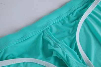 Мужские трусы брифы из вискозы серые ультратонкие шелковистые с заниженной